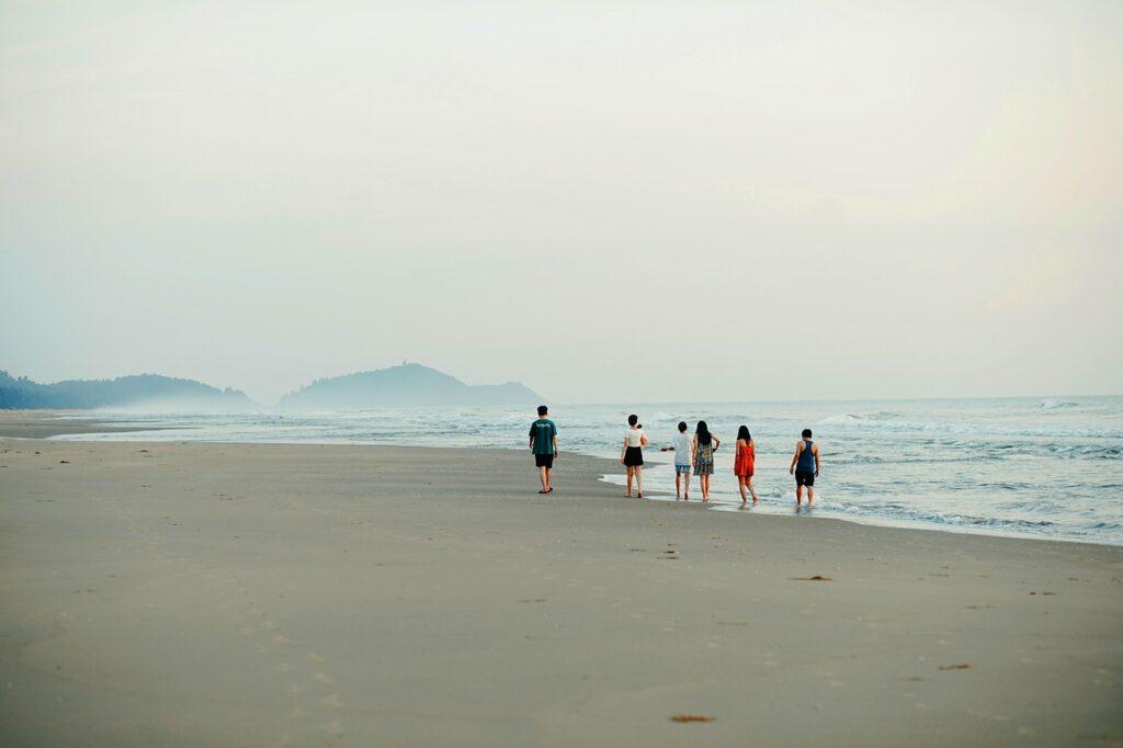 young, sea, nature, friend, outdoors, beach, friends, people