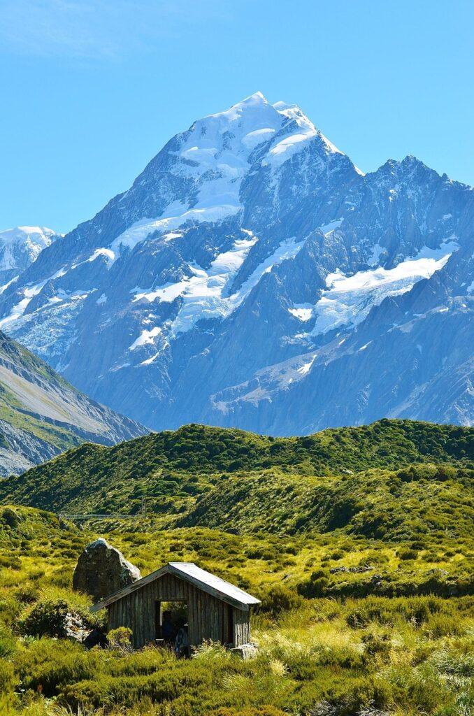 snow mountain, the scenery, cabin, new zealand, new zealand, new zealand, new zealand, new zealand, new zealand