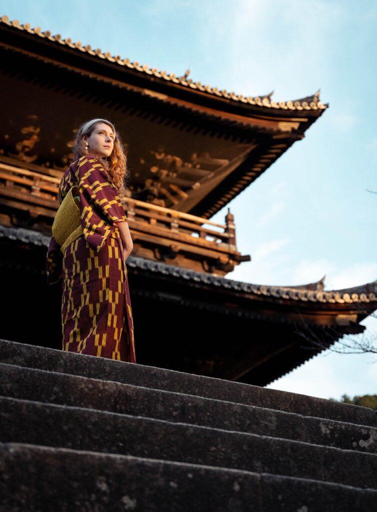 woman, temple, japan, culture, traditional, travel, japanese, atmosphere, ancient, building, buddhism, religion, japancontest