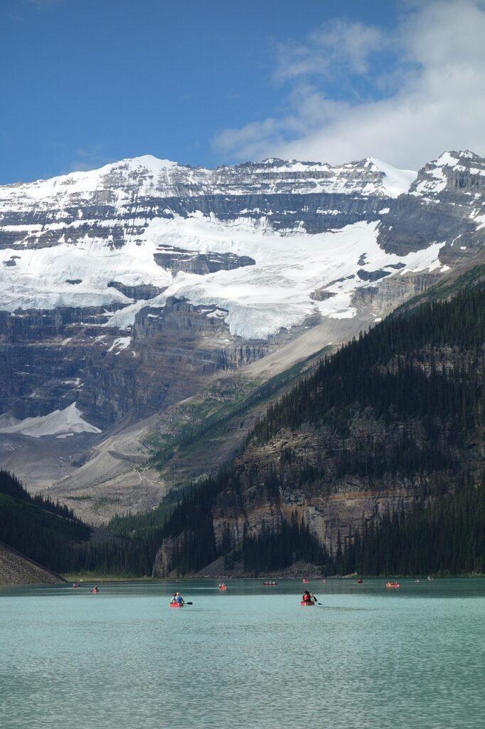 banff, national, park, canada, louise, lake, nature, landscape